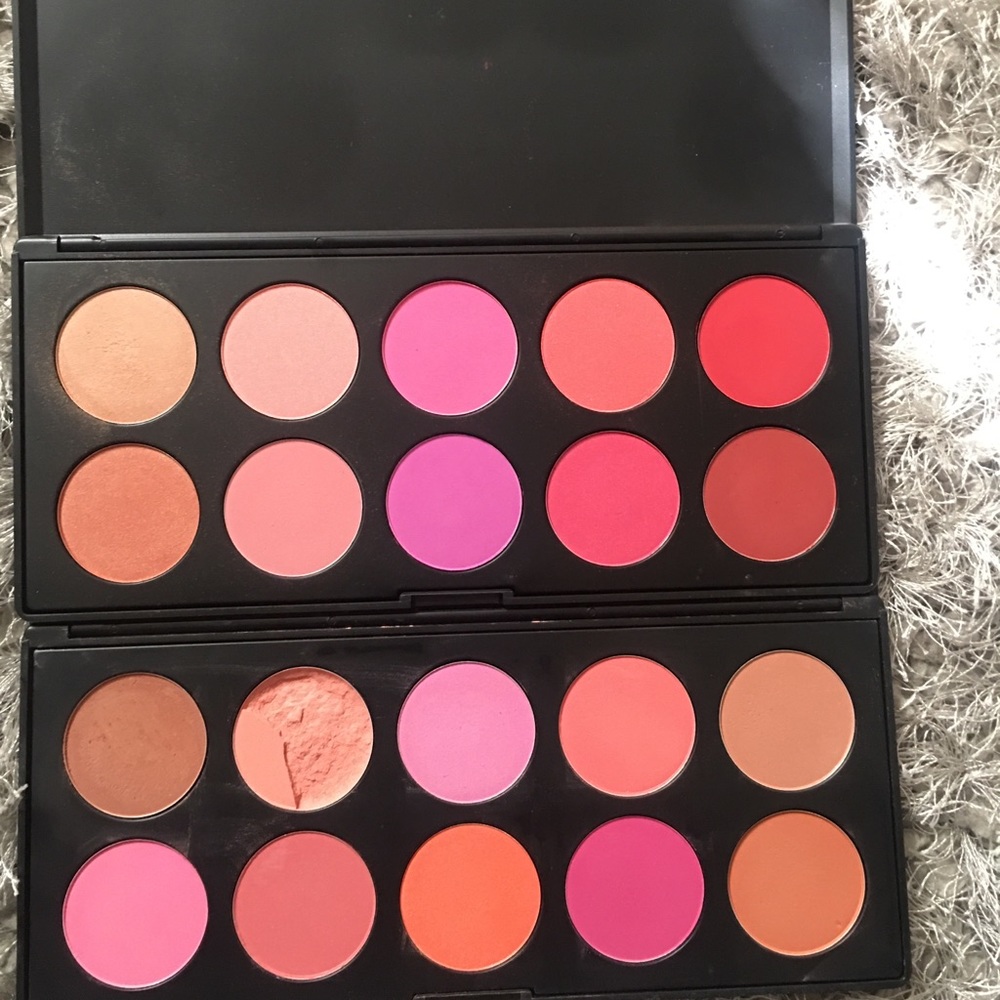 makeup swatch professional glamorous Bh cosmetics